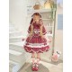 Miss Point Plaid Petal Rabbit Cape(Reservation/2 Colours/Full Payment Without Shipping)